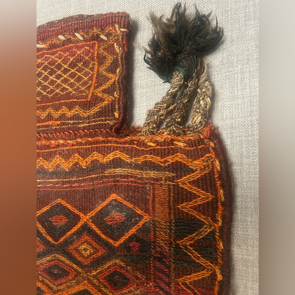 Antique Soumak Baktiari Salt/Saddle Bag #10242410 - Picture 6 of 16
